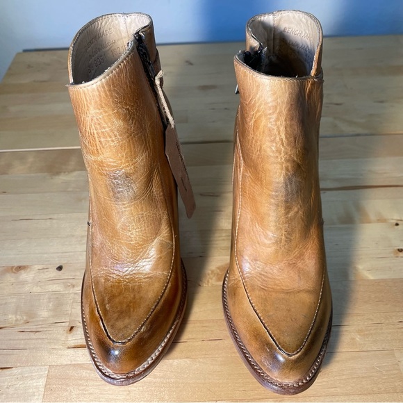 Bed Stu Isla Distressed Leather Booties - Picture 4 of 15